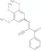 2-(Phenylcarbonyl)-3-(3,4,5-trimethoxyphenyl)prop-2-enenitrile