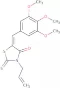 3-Prop-2-enyl-2-thioxo-5-((3,4,5-trimethoxyphenyl)methylene)-1,3-thiazolidin-4-one