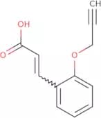 3-[2-(2-propynyloxy)phenyl]acrylic acid