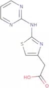 2-(4-(Pyrimidin-2-ylamino)-3,5-thiazolyl)acetic acid