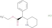 (aS,2S)-α-Phenyl-2-piperidineacetic acid Ethyl ester hydrochloride