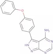 3-(4-Phenoxyphenyl)-1H-pyrazolo[3,4-d]pyrimidin-4-amine