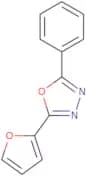 2-Phenyl-5-(2-furyl)-1,3,4-oxadiazole