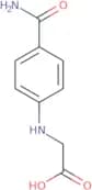 2-[(4-Carbamoylphenyl)amino]acetic acid