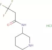 3,3,3-Trifluoro-N-[(3S)-piperidin-3-yl]propanamide hydrochloride