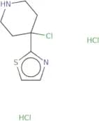 4-Chloro-4-(1,3-thiazol-2-yl)piperidine dihydrochloride
