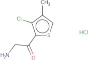 2-Amino-1-(3-chloro-4-methylthiophen-2-yl)ethan-1-one hydrochloride