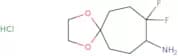 9,9-Difluoro-1,4-dioxaspiro[4.6]undecan-8-amine hydrochloride
