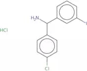(4-Chlorophenyl)(3-iodophenyl)methanamine hydrochloride