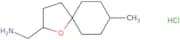 {8-Methyl-1-oxaspiro[4.5]decan-2-yl}methanamine hydrochloride