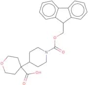 4-(1-{[(9H-Fluoren-9-yl)methoxy]carbonyl}piperidin-4-yl)oxane-4-carboxylic acid