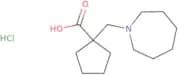 1-[(Azepan-1-yl)methyl]cyclopentane-1-carboxylic acid hydrochloride