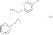 (4-Chlorophenyl)(2-phenylcyclopropyl)methanamine hydrochloride