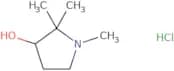 1,2,2-Trimethylpyrrolidin-3-ol hydrochloride