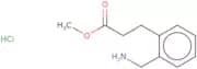 Methyl 3-[2-(aminomethyl)phenyl]propanoate hydrochloride