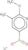 6-methoxy-5-methylpyridine-3-sulfinate lithium