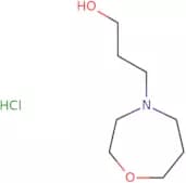 3-(1,4-Oxazepan-4-yl)propan-1-ol hydrochloride