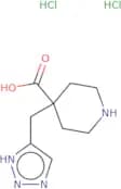 4-[(1H-1,2,3-Triazol-5-yl)methyl]piperidine-4-carboxylic acid dihydrochloride