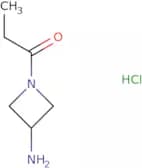 1-(3-Aminoazetidin-1-yl)propan-1-one hydrochloride