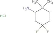 5,5-Difluoro-2,2-dimethylcyclohexan-1-amine hydrochloride