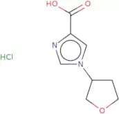 1-(Oxolan-3-yl)-1H-imidazole-4-carboxylic acid hydrochloride