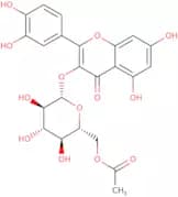 Quercetin-3-O-β-D-glucopyranosyl-6-acetate