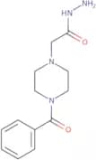 2-(4-Benzoylpiperazin-1-yl)acetohydrazide