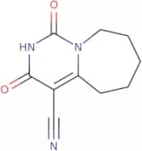 1,3-Dioxo-1H,2H,3H,5H,6H,7H,8H,9H-pyrimido[1,6-a]azepine-4-carbonitrile