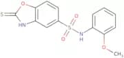 N-(2-Methoxyphenyl)-2-sulfanyl-1,3-benzoxazole-5-sulfonamide