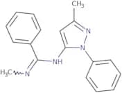 N-Methyl-N'-(3-methyl-1-phenyl-1H-pyrazol-5-yl)benzenecarboximidamide