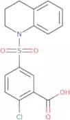 2-Chloro-5-(1,2,3,4-tetrahydroquinoline-1-sulfonyl)benzoic acid