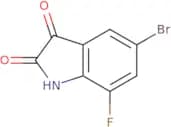 5-Bromo-7-fluoroindoline-2,3-dione