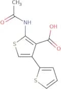 2-Acetamido-4-(thiophen-2-yl)thiophene-3-carboxylic acid
