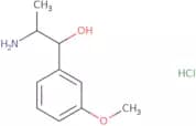 2-Amino-1-(3-methoxyphenyl)propan-1-ol hydrochloride
