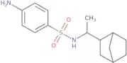 4-Amino-N-(1-{bicyclo[2.2.1]heptan-2-yl}ethyl)benzene-1-sulfonamide