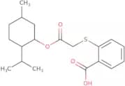 2-[(2-{[5-Methyl-2-(propan-2-yl)cyclohexyl]oxy}-2-oxoethyl)sulfanyl]benzoic acid