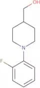 [1-(2-Fluorophenyl)piperidin-4-yl]methanol