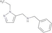 Benzyl[(1-ethyl-1H-pyrazol-5-yl)methyl]amine