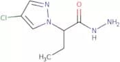 2-(4-Chloro-1H-pyrazol-1-yl)butanohydrazide