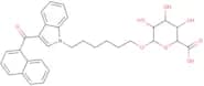 (2S,3S,4S,5R,6R)-3,4,5-Trihydroxy-6-[6-[3-(naphthalene-1-carbonyl)indol-1-yl]hexoxy]oxane-2-carbox…
