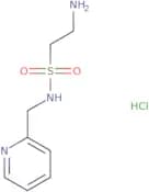 2-Amino-N-(pyridin-2-ylmethyl)ethane-1-sulfonamide hydrochloride