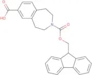 3-{[(9H-Fluoren-9-yl)methoxy]carbonyl}-2,3,4,5-tetrahydro-1H-3-benzazepine-7-carboxylic acid