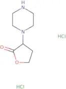 3-(Piperazin-1-yl)oxolan-2-one dihydrochloride