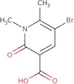 5-bromo-1,6-dimethyl-2-oxo-1,2-dihydropyridine-3-carboxylic acid