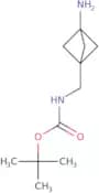 tert-butyl N-({3-aminobicyclo[1.1.1]pentan-1-yl}methyl)carbamate