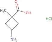 cis-3-amino-1-methylcyclobutanecarboxylic acid hcl