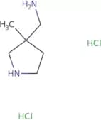(3-methylpyrrolidin-3-yl)methanamine dihydrochloride