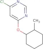 4-Chloro-6-((2-methylcyclohexyl)oxy)pyrimidine
