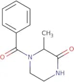 4-Benzoyl-3-methylpiperazin-2-one