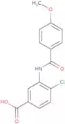 4-Chloro-3-(4-methoxybenzamido)benzoic acid